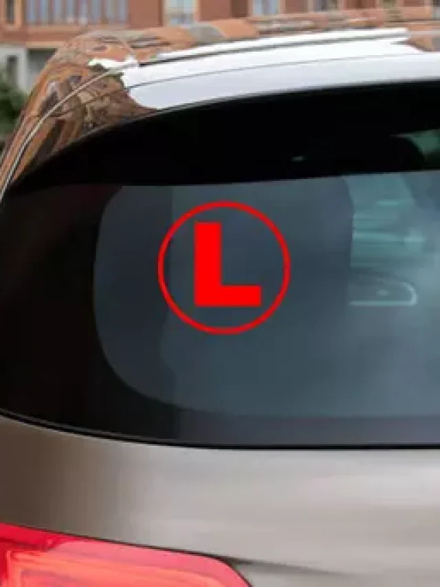 क्यों लर्निंग ड्राइवर की कार के पीछे लिखते हैं L, क्या है रूल?